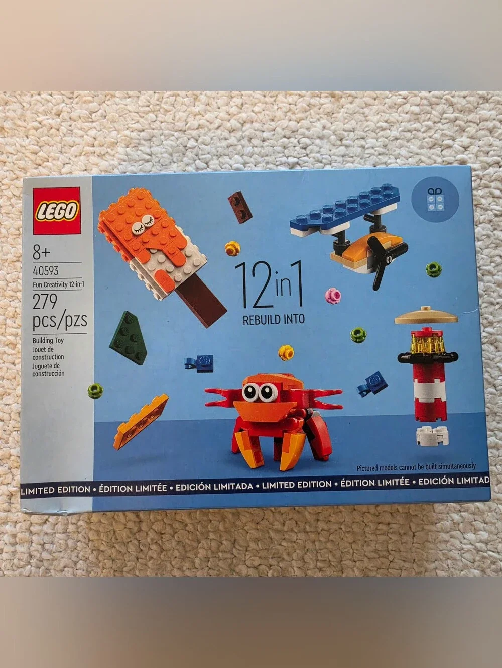 LEGO (40593) Fun Creativity 12-in-1 + Spring Fun VIP Add-On Pack (40606)